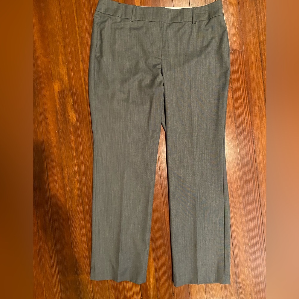 NWT Ann a Taylor Trouser gray 16